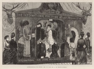 The International Health Exhibition: International pelsbutik