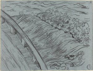 Havet ved kanten af en båd, Bretagne af Georges Lacombe