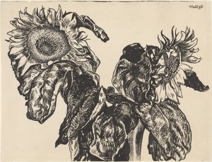 Solsikker af Georges Lemmen