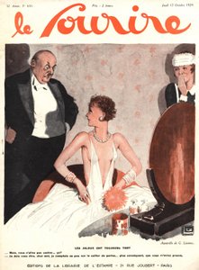 Le Souriren etukansi, lokakuu 1929 (väri litho)