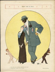 Illustration af Georges Leonnec (1881-1940) i Le Lire af Georges Leonnec
