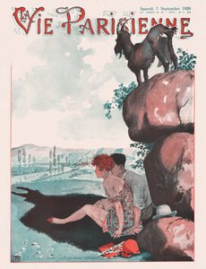 Parisian Life Magazine Cover, 1929