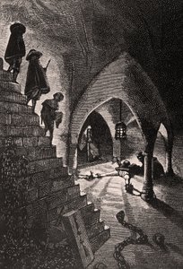 La Cave Pénale - illustration fra L