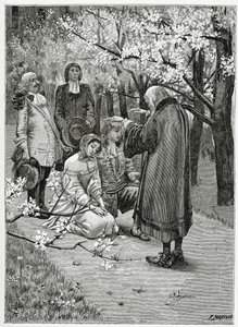 Ægteskab mellem Ethel og Ordener - illustration fra Han d