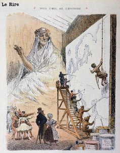 Europa. Tegning af Georges Meunier (1869-1942). I "" Le Rire Rouge"" af Georges Meunier