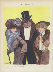 Illustration til Le Rire af Georges Meunier