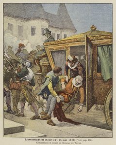 Mordet på kong Henrik IV af Frankrig, 14. maj 1610