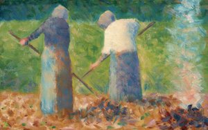 Hømagere i Montfermeil, ca. 1882. af Georges Pierre Seurat