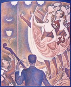 The Ruckus, 1890 af Georges Pierre Seurat
