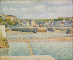 Port-en-Bessin: The Outer Harbor (lavvande) af Georges Pierre Seurat