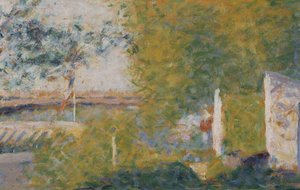 Broen ved Bineau. af Georges Pierre Seurat