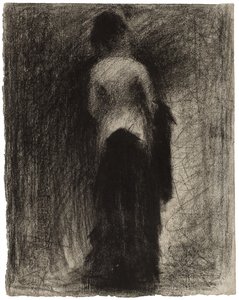 Promenaden, ca. 1882 af Georges Pierre Seurat