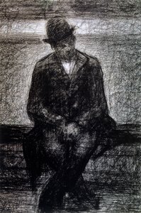 Vagabond, c1880-1891 af Georges Pierre Seurat