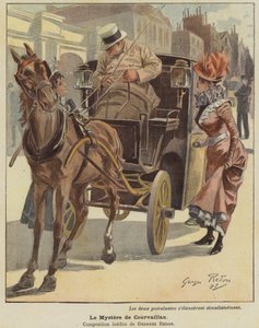 The Mystery of Courvillan (farve litho)