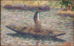 En fisker af Georges Seurat