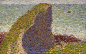 Georges Seurat - Le Bec du Hoc (studie) af Georges Seurat