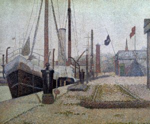 La Maria ’, Honfleur af Georges Seurat