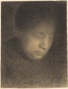 Madame Seurat, kunstnerens mor af Georges Seurat