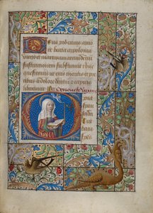 Begyndelsesbogstav O: Saint Geneviève