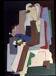 Ung mand læser af Georges Valmier