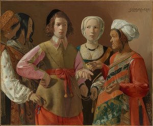 Spåkonen. Sandsynligvis 1630
