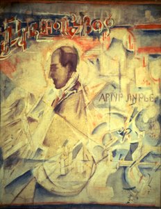 Dagsordenen. Portræt af komponisten Arthur Lourié 1891-1966, 1918