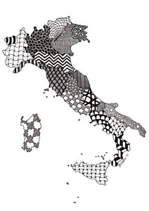 Italien, 2015 (blæk på bristolkarton)
