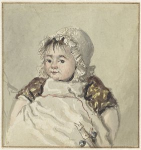 Portret van Cornelia Johanna van Os af Georgius Jacobus Johannes van Os
