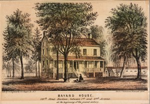 Bayard House, 110th St. Harlem mellem 1st og 2nd Avenue af Gerald Sinclair Hayward