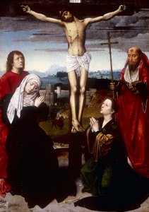 Korsfæstelse, begyndelsen af 1500-tallet af Gerard David