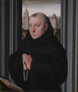 Portræt af en munk, begyndelsen af 1500-tallet (olie på træ) af Gerard David