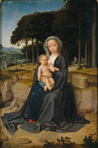 Hvil på flyveturen til Egypten af Gerard David