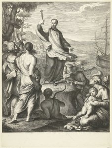 Sankt Frans Xavier af Gérard Edelinck