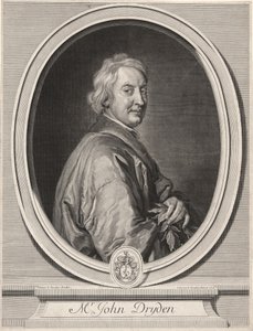 John Dryden (1631-1707) af Gérard Edelinck