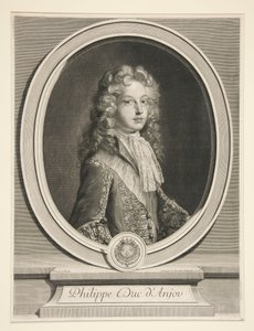 Filip 5., hertug af Anjou af Gérard Edelinck