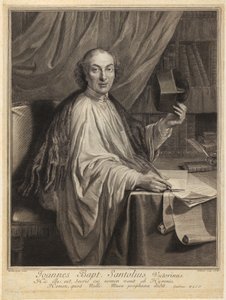 Portræt af Gerbrand van Leeuwen af Gérard Edelinck
