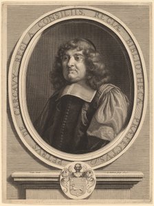 Pierre de Carcavy af Gerard Edelinck after Louis Testelin