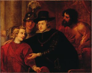 Filip IV af Spanien 1605-1665 udsender sin bror Kardinal-Infante Ferdinand af Østrig 1609-1 af Gerard . Seghers
