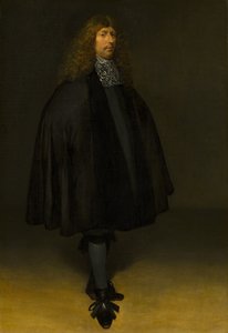 Selvportræt, ca 1668. af Gerard Ter Borch the Younger
