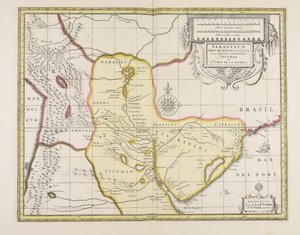 Paraguayo prov. fra Rio de la Plata med de tilstødende regioner Tucuman og S.ta Cruz de la Sierra