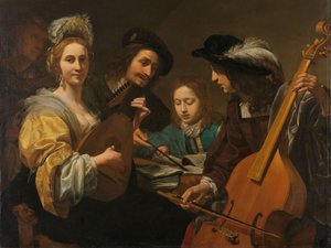 Et musikalsk selskab af Gerard Van Kuijl