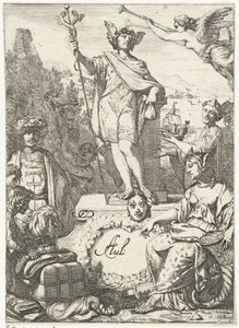 Allegori om handel med Mercury af Gerard de Lairesse (rejected attribution)