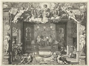 Allegori af Westminster-traktaten Allegori om fred mellem England og De Forenede Nederlande, 1674 af Gerard de Lairesse