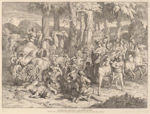 Semiramis på Løvejagten af Gerard de Lairesse