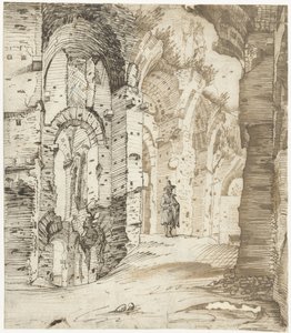 Ruinerne af paladsets underbygning af Septimius Severus, Rom