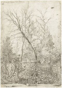 Garden of the Villa Madama, uden for Rom