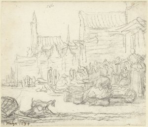 Markedsbræthjul af Gerard ter Borch (II)