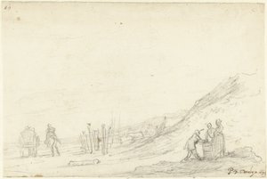 Strandlandskab af Gerard ter Borch (II)