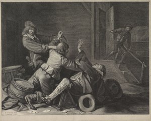 Knivstikkeriet af Gerard ter Borch