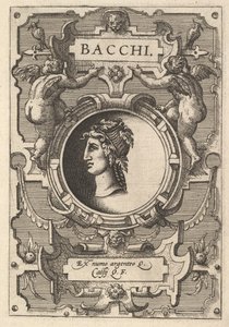 Buste af Bacchus omgivet af stropper, fra serien 